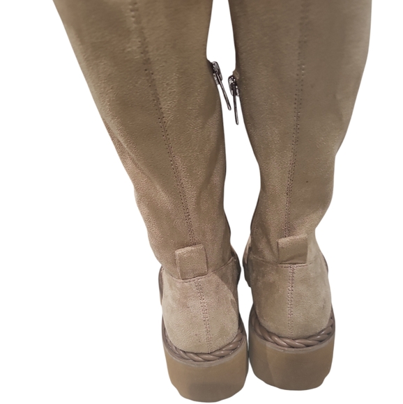 Vince Camuto Malleya Over the Knee Lug Sole Boots   Womens size 6.5 NWOT - Picture 7 of 9